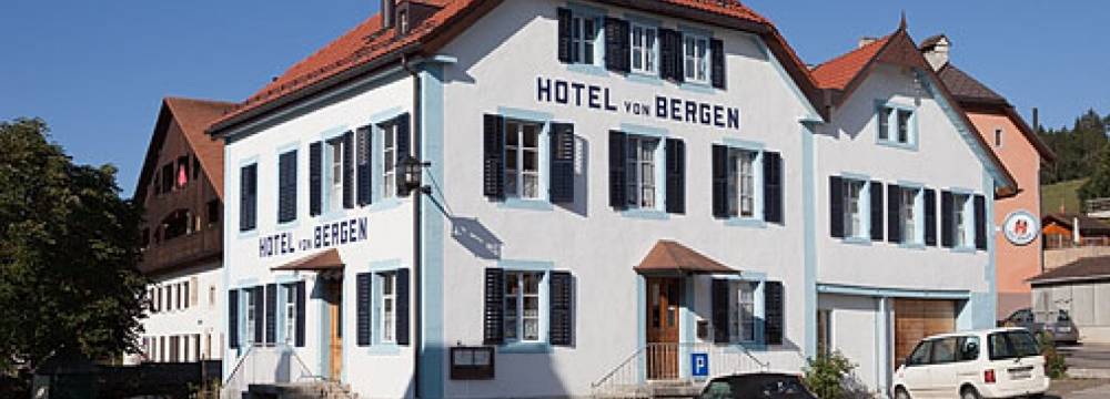 Restaurants in La Sagne: Hotel Von Bergen