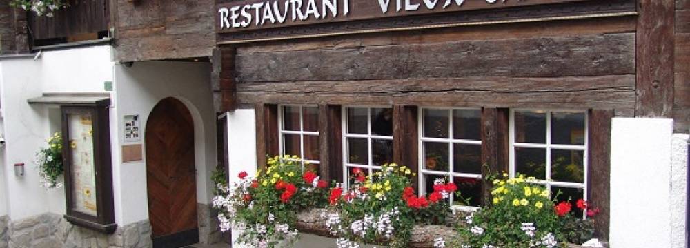 Restaurants in Saas-Fee: Restaurant Vieux Chalet