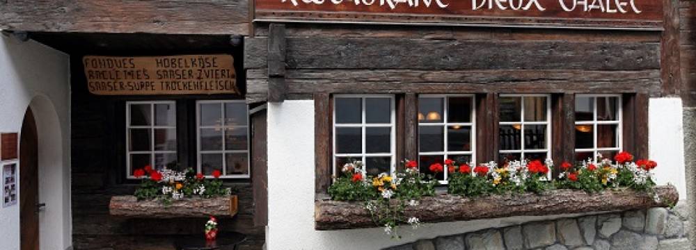 Restaurant Vieux Chalet in Saas-Fee