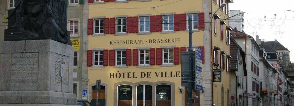 Brasserie de l Hotel de Ville in La Chaux-de-Fonds