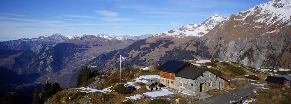 Restaurants in Lourtier: Cabane de Brunet