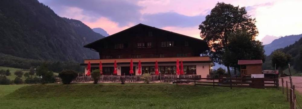 Restaurant Wasserfall in Engelberg