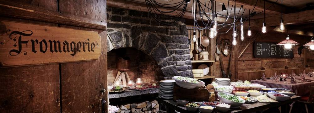 Restaurants in Gstaad: La Fromagerie Gstaad Palace