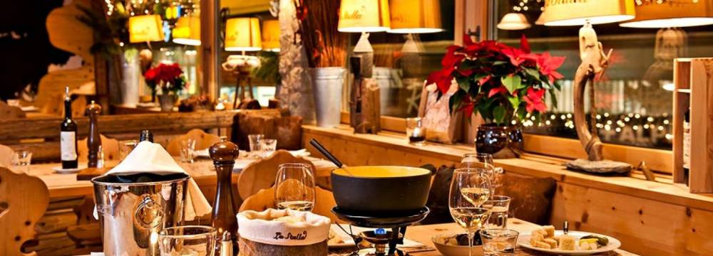 La Stalla Restaurant & Pizzeria in St. Moritz