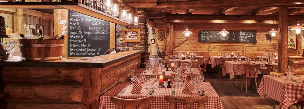 Restaurants in Gstaad: La Fromagerie Gstaad Palace