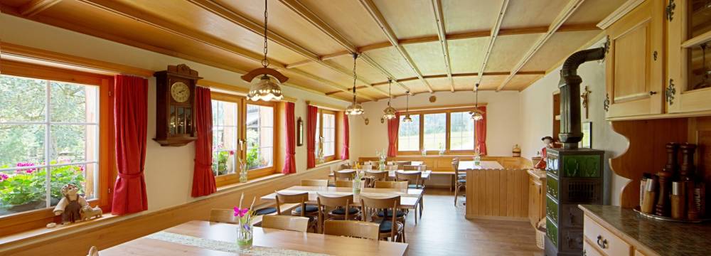 Restaurants in Weissbad: Berggasthaus Ahorn