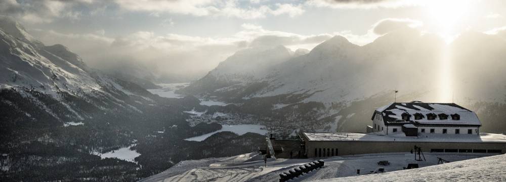 Romantik Hotel, Panorama Restaurant, Muottas Muragl in Samedan