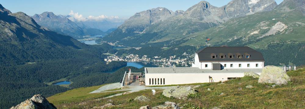 Romantik Hotel, Panorama Restaurant, Muottas Muragl in Samedan