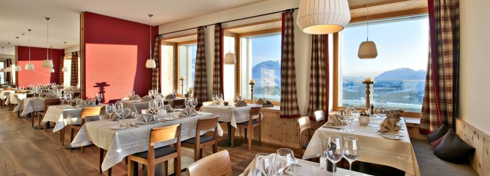 Romantik Hotel, Panorama Restaurant, Muottas Muragl in Samedan