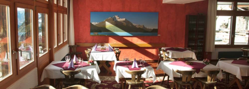 Stua Granda restaurant in Soglio