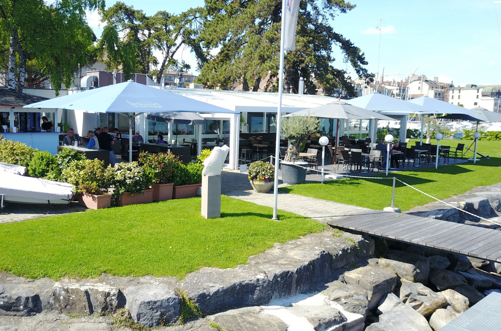 Restaurant du Club Nautique in Morges