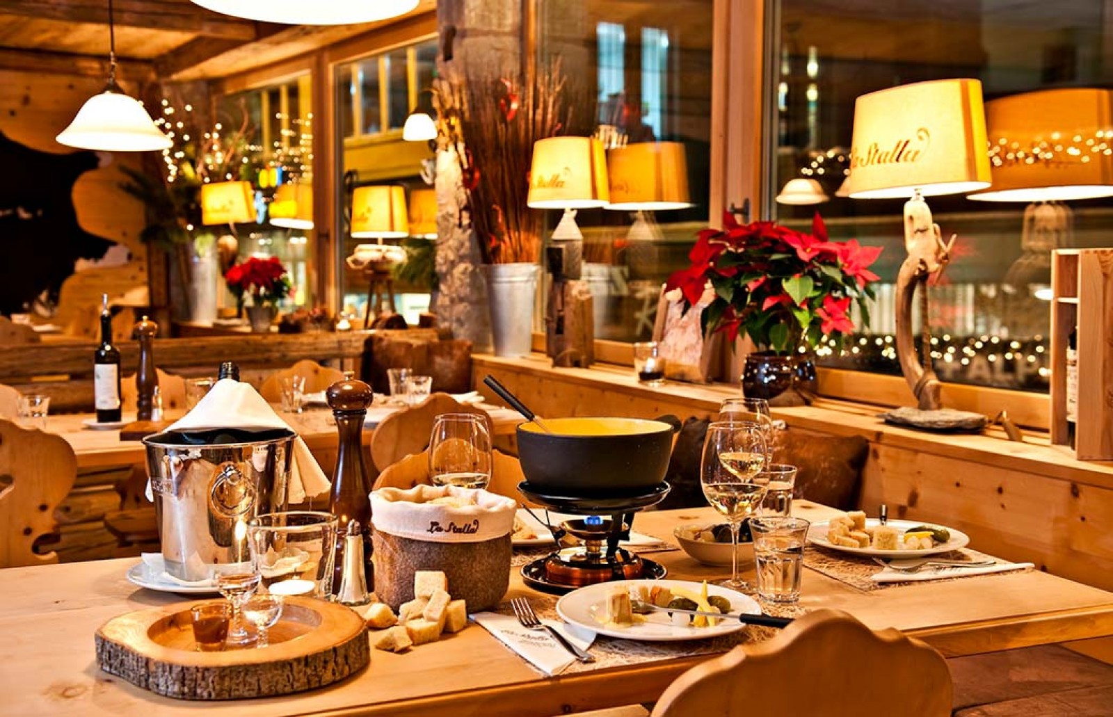 La Stalla Restaurant & Pizzeria in St. Moritz