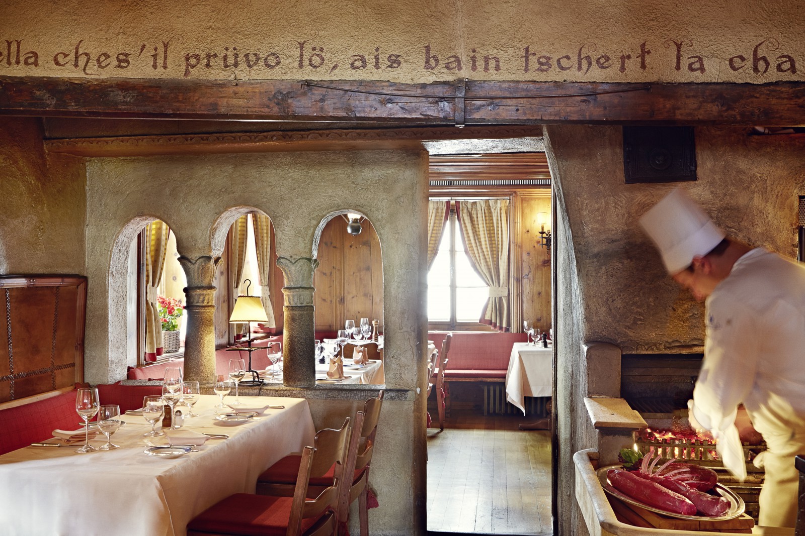 Restaurant-Bar Chesa Veglia in St. Moritz